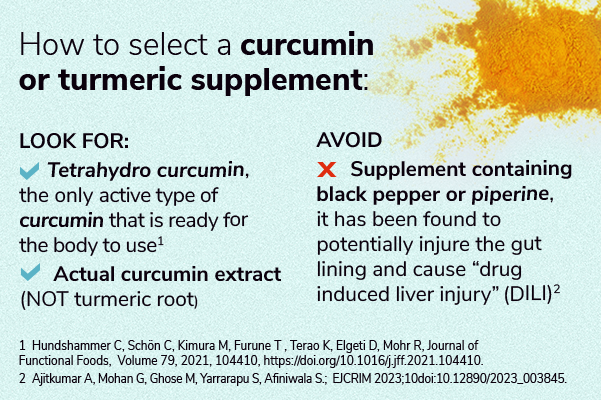 How to select a curcumin supplement
