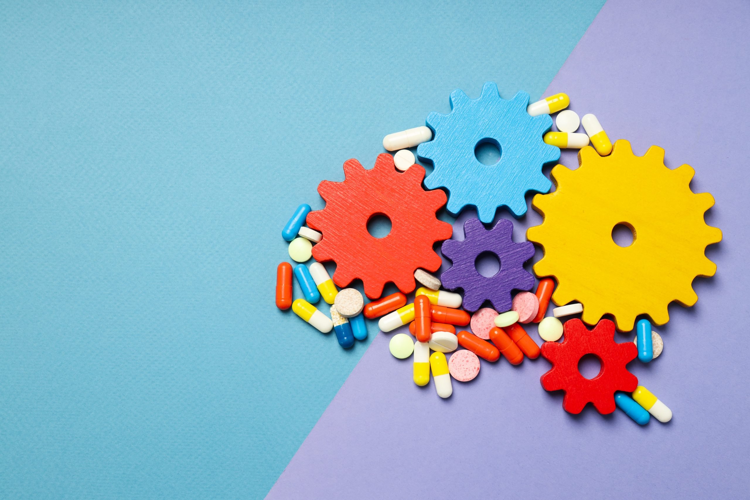 A representational image of autism and supplements.